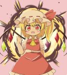  blonde_hair explosion flandre_scarlet highres red_eyes touhou zenji029 