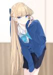  1girl absurdres blonde_hair blue_archive blue_eyes closed_mouth highres long_hair looking_at_viewer solo tnr_(horiko1525) toki_(blue_archive) 