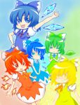  achi_cirno alternate_color alternate_costume alternate_element cirno hapa_cirno highres ikazu_cirno iwanoki mizu_cirno touhou 