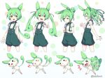  ! !! 1girl ^^^ alternate_hairstyle alternate_tail averting_eyes blush_stickers braid commentary_request creature creature_and_personification cropped_legs extra_tails fang green_brooch green_hair green_shorts hair_bun hair_ribbon hand_on_own_hip hibi_tsuna looking_at_viewer looking_to_the_side low_ponytail multiple_braids multiple_views open_mouth pink_ribbon pointing pointing_at_viewer profile puffy_shorts ribbon sharp_teeth shirt short_sleeves shorts smile steepled_fingers suspender_shorts suspenders teeth twintails v-shaped_eyebrows variations voiceroid voicevox waving white_shirt yellow_eyes zundamon 