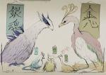  bact. bad_id family ho-oh lugia moltres no_humans pokemon pokemon_(game) pokemon_gsc pokemon_rgby realistic traditional_media zapdos 