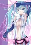  absurdres aqua_eyes aqua_hair bad_id breasts cleavage detached_sleeves hatsune_miku hatsune_miku_(append) highres long_hair miku_append navel necktie smile solo stari twintails vocaloid vocaloid_append 