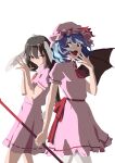  absurdres animal_ears bat_wings highres inaba_tewi rabbit_ears red_eyes remilia_scarlet touhou vampire wings 