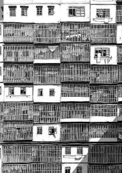  absurdly_detailed_composition absurdres building commentary_request complex_exterior highres ibsukionsen no_humans original shadow 