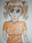  black blue_eyes brown_hair netherland orange soccer uniform 