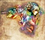  bad_id cococoko colorful hatsune_miku profile solo twintails vocaloid wings 