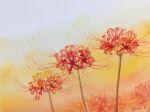  dandelion dandelion_seed flower highres miyuchan777 no_humans original painting_(medium) plant realistic signature still_life traditional_media watercolor_(medium) 