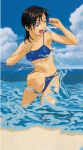  beach bikini ex-driver highres sakakino_lisa solo swimsuit 
