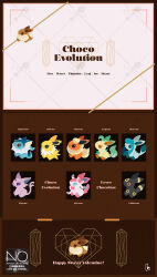  animal_focus black_fur blue_eyes blue_fur blue_sclera bow brown_eyes brown_fur brown_sclera cetacean_tail colored_sclera commentary ear_bow eevee english_text espeon evolution_stone evolutionary_line fins fire_stone fish_tail flareon forehead_jewel forked_tail gem glaceon happy_valentine head_fins heart highres jolteon leaf leafeon lightning_bolt_symbol meme_(sleepsheep) neck_fur no_humans orange_fur pink_fur pokemon pokemon_(creature) pokemon_focus purple_fur purple_sclera red_gem red_sclera ribbon snowflakes star_(symbol) star_in_eye sylveon symbol_in_eye tail two-tone_fur umbreon valentine vaporeon white_fur yellow_fur 