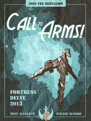  blue_theme caldari_state_(eve_online) combat_ship_(eve_online) commentary dated davio911 english_commentary english_text eve_online frigate_(eve_online) highres ishukone_corporation_(eve_online) logo merlin_(eve_online) military_vehicle no_humans poster_(medium) propaganda science_fiction spacecraft test_alliance_please_ignore_(eve_online) vehicle_focus 