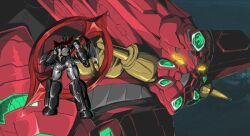  2others arm_blade armor biomechanical clenched_hand crossover denliner energy getter_emperor getter_rays getter_robo getter_robo_arc getter_robo_go getter_robo_hien glowing glowing_eyes green_light horns kamenridervx looking_at_viewer mazinger_(series) mazinger_zero_(mecha) mecha mecha_focus multicolored_armor multiple_others no_humans pilder red_armor robot science_fiction shin_getter_robo shin_mazinger_zero space super_robot weapon yellow_armor yellow_eyes yellow_light 