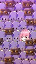 0hatmaster0 1girl absurdres aivy_lovencraft blush craftito fanart goggles goggles_on_head hat highres indie_virtual_youtuber long_hair multiple_boys pink_hair smile virtual_youtuber vtuber vtuberfanart