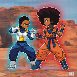  2boys afro black_hair blue_boots blue_pants blue_sash blue_shirt boots brothers brown_eyes brown_hair child clenched_hands cornrows cosplay dark-skinned_male dark_skin desert dragon_ball dragon_ball_z fighting_stance gloves huey_freeman jdofasgard long_sleeves looking_at_another mountain multiple_boys orange_dougi orange_pants orange_shirt outdoors outline pants polka_dot polka_dot_background riley_freeman saiyan_armor sash shirt siblings side-by-side sleeveless son_goku son_goku_(cosplay) the_boondocks transparent_background undershirt v-shaped_eyebrows vegeta vegeta_(cosplay) very_dark_skin watermark white_boots white_gloves white_outline 