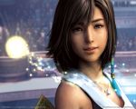  1280x1024 1girl 3d female final_fantasy heterochromia jewelry looking_at_viewer necklace parted_lips solo yuna 
