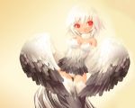  red_eyes shigatake soft_beauty tagme wings 