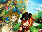    alice_in_wonderland alice_liddell animal_ear animal_ears boris_airay cat_ears cheshire_cat heart_no_kuni_no_alice mouse_ears pierce_villiers 