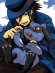  1boy blue_eyes gen_(pokemon) ichi_kawa_ichi male pokemon pokemon_(creature) pokemon_(game) riolu tegaki 