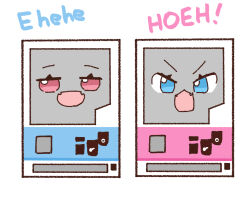  :d :o blue_eyes english_text fang fangs full_body fuwawa_abyssgard hashtag-only_commentary hoeh_(meme) hololive hololive_english jidouhanbaiki_ni_umarekawatta_ore_wa_meikyuu_wo_samayou jitome looking_at_viewer meme mococo_abyssgard objectification pink_eyes simple_background skin_fang smile straight-on v-shaped_eyebrows vending_machine virtual_youtuber wcksan white_background 