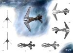  3d commentary concept_art copyright_name corvette_(eve_online) eve_online from_side highres logo military_vehicle minmatar_republic_(eve_online) multiple_boys no_humans original peet-b reference_sheet science_fiction solar_panel spacecraft thrusters vehicle_focus 