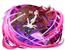  1girl clenched_hand clenched_teeth dress green_dress long_hair looking_at_viewer multiple_views naruto_(series) naruto_shippuuden naruto_shippuuden:_ultimate_ninja_blazing official_art red_hair teeth uzumaki_kushina 