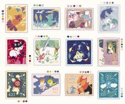  :o :q bird black_boots black_hat blue_hat boots bubble buneary cattail closed_eyes clothed_pokemon clouds color_guide commentary_request ducklett floette floette_(red_flower) flying food fruit furfrou furfrou_(natural) grapes grass hat hatenna holding holding_sack hood hood_up impidimp jirachi leaf leafeon limited_palette looking_up meowth mightyena multiple_tails no_humans plant pokedex_number pokemon pokemon_(creature) pokemon_focus postage_stamp primarina purrloin pyroar pyroar_(male) rattata red_hood roselia_(pokemon) sack scorbunny sky star_(symbol) swablu swanna tail taillow tearing_up tongue tongue_out turtwig unworn_boots vulpix yurano_(upao) 