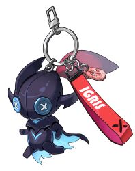  button_eyes buttons charm_(object) highres no_humans official_art simple_background solo solo_leveling solo_leveling:_arise tachi-e transparent_background 