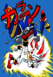  1boy 2boys absurdres animal_ears animal_nose battle battle_damage blue_background body_fur body_writing bolt_(hardware) bracelet clenched_hands closed_mouth dragon_ball dragon_ball_z english_text fighting full_body furry furry_male gloves glowing hedgehog highres humanoid_robot jewelry kicking kolsanart looking_up male_focus mecha motion_lines multicolored_fur multiple_boys non-humanoid_robot nut_(hardware) open_mouth prototype_design red_eyes red_fur robot robot_animal rocket_metal scene_reference screw shadow_the_hedgehog shoes simple_background sonic_(series) sonic_the_fighters sonic_the_hedgehog_(classic) sound_effects spiky_hair super_shadow tail tears teeth telekinesis trembling white_fur white_gloves 