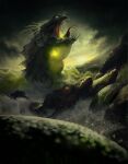  absurdres dragon highres leviathan_(mythology) non-web_source 