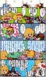  alice_margatroid chen cirno comic costume doll dragon_ball halloween inaba_tewi kamen_rider karaagetarou kirisame_marisa piccolo_daimaou pumpkin shanghai shanghai_doll shocker touhou translated translation_request wall_of_text 