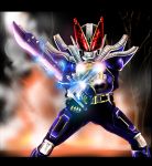  kamen_rider kamen_rider_den-o_(series) kamen_rider_new_den-o nof solo sword weapon 