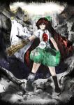  asymmetrical_clothes asymmetrical_clothing bad_id koohee reiuji_utsuho sibanoue solo touhou 