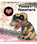  meguroko_(pokemon) no_humans pokemon pokemon_(game) pokemon_black_and_white pokemon_bw sandile 