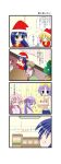  aotan_nishimoto character_request christmas_tree comic hiiragi_kagami hiiragi_tsukasa izumi_konata lucky_star patricia_martin santa_hat takara_miyuki translated translation_request 