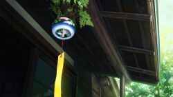  architecture bishoujo_mangekyou:_norowareshi_densetsu_no_shoujo bishoujo_mangekyou_(series) ceiling east_asian_architecture game_asset no_humans official_art self-datamine sliding_doors still_life sunlight tree wind_chime wooden_ceiling 