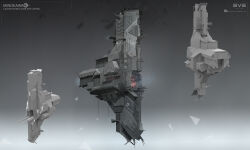  3d absurdres caldari_state_(eve_online) capital_ship_(eve_online) carrier carrier_(eve_online) commentary company_logo company_name concept_art copyright_logo copyright_name dated droneboat_(eve_online) english_commentary english_text eve_online force_auxiliary_(eve_online) glowing gradient_background grey_background grey_theme highres ishukone_corporation_(eve_online) kwibl logo military_vehicle modo_(medium) multiple_views no_humans official_art photoshop_(medium) radio_antenna realistic science_fiction spacecraft support_ship_(eve_online) thrusters vehicle_focus vehicle_name 