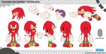  absurdres ball character_profile chest_markings crescent frown gliding gloves highres holding holding_ball knuckles_the_echidna laughing multiple_views official_art pointy_nose punching red_footwear red_fur reference_sheet sega serious shoes sonic_(series) sonic_dream_team spiked_knuckles tail turnaround tyson_hesse violet_eyes white_gloves 