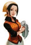  bartender breasts head_scarf lack large_breasts makino makino_(one_piece) one_piece realistic solo 