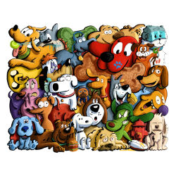 adventure_time akamaru_(naruto) anus astro_(the_jetsons) ball barnyard_dawg beagle blue's_clues blue_(blue's_clues) brian_griffin catdog catdog_(catdog) character_request clifford_(dog) clifford_the_big_red_dog commentary courage_(character) courage_the_cowardly_dog crossover dog dog_(duck_hunt) doug droopy droopy_dog_(cartoon) duck_(duck_hunt) duck_hunt english_commentary family_guy fire_hydrant food futurama great_dane highres hound jake_the_dog k-9 looney_tunes metro-goldwyn-mayer mickey_mouse_&amp;_friends multiple_crossover multiple_dogs mxcq naruto pakkun_(naruto) peanuts_(comic) pluto_(disney) porkchop_(doug) rick_and_morty rugrats saliva saliva_trail sandwich santa's_little_helper scooby-doo scooby-doo_(character) scooby-doo_(series) seymour_diera slinky_dog snoopy snuffles_(rick_and_morty) spike_(rugrats) spike_(tom_and_jerry) tennis_ball the_jetsons the_simpsons tom_and_jerry too_many too_many_dogs toy_story white_background