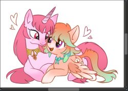  alternate_costume cutie_mark heart hooves mori_calliope my_little_pony nano_(fushide) pony_(animal) red_eyes takamori takanashi_kiara violet_eyes yuri 