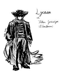 1boy animal_ears bloodborne father_gascoigne von_lycaon wolf_boy wolf_ears zenless_zone_zero