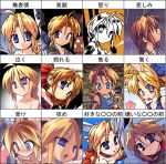  blonde_hair blue_eyes chart expressions original redrantem redrantem&#039;s_orange_haired_girl redrantem's_orange_haired_girl translated yuri 