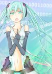  an_(angular-angler) bad_id hatsune_miku hatsune_miku_(append) highres open_mouth singing tears vocaloid vocaloid_append 
