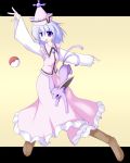  1girl crossover espeon hat merlin_prismriver miyo_(miyomiyo01) poke_ball pokemon pokemon_(creature) touhou 