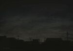  alu.m_(alpcmas) clouds cloudy_sky house night night_sky no_humans original outdoors power_lines scenery signature sky urban utility_pole 