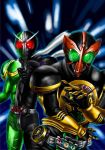  belt kamen_rider kamen_rider_double kamen_rider_ooo kamen_rider_ooo_(series) kamen_rider_w momopon scarf 