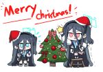  &lt;key&gt;_(blue_archive) 2girls absurdly_long_hair aris_(blue_archive) black_hair black_hairband black_skirt blue_archive blue_eyes blue_halo blue_necktie blush christmas christmas_ornaments christmas_tree collared_shirt hairband halo highres jacket long_hair long_sleeves merry_christmas multiple_girls necktie one_side_up open_clothes open_jacket open_mouth pleated_skirt red_eyes shirt simple_background skirt smile two-sided_fabric two-sided_jacket very_long_hair white_background white_jacket white_shirt yanggaengwang 
