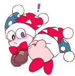 ! 1boy 1other blush kirby kirby_(series) marx_(kirby) marx_(kirby)_(cosplay) roku_(suzusuzu65972012) white_background