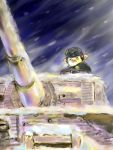  magashira_aki military military_vehicle otto_carius otto_carius_doromamire_no_tora pig snow tank tiger_(tank) vehicle world_war_ii wwii 