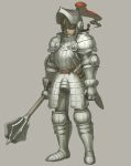  armor ebinera full_armor highres idolmaster mace sword weapon 