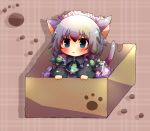  blush box chibi for_adoption in_box in_container inu_sakuya izayoi_sakuya nanahamu touhou 